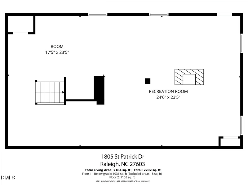 1805 St Patrick Dr, Raleigh, NC 27603