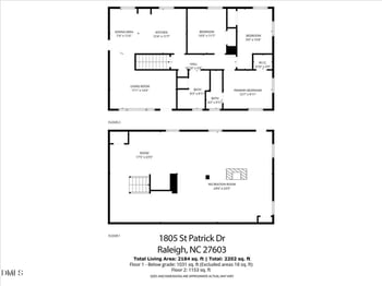 1805 St Patrick Dr, Raleigh, NC 27603