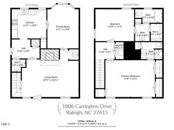 1806 Carrington Dr, Raleigh, NC 27615