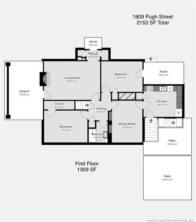 1809 Pugh St, Fayetteville, NC 28305