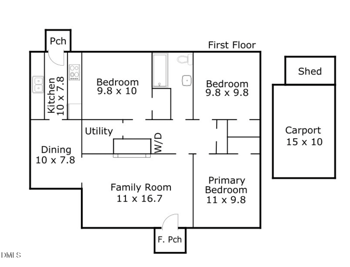 1811 Forest Rd, Durham, NC 27705
