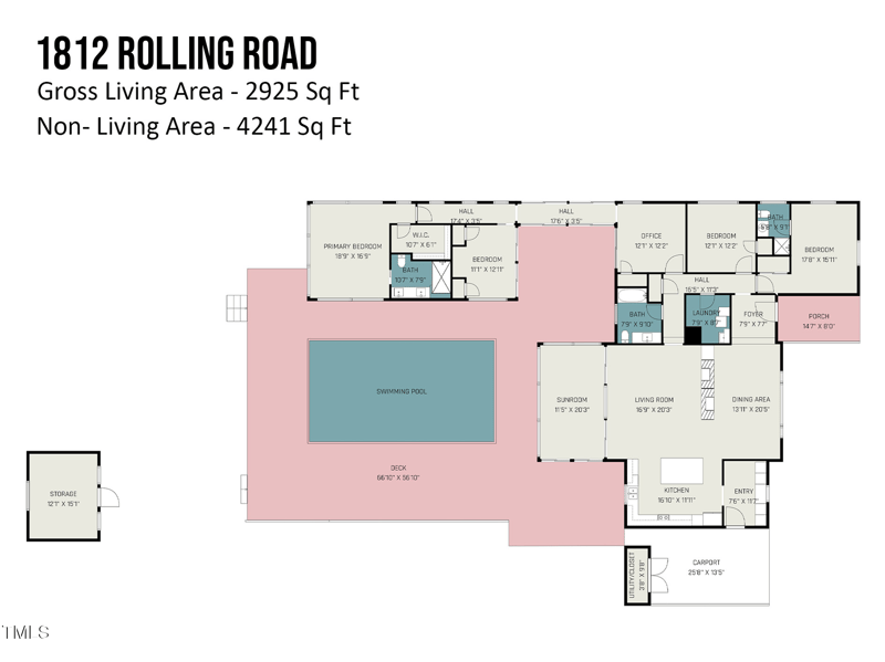 1812 Rolling Rd, Chapel Hill, NC 27514