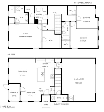 1814 Alpine Summer Ln, Apex, NC 27502