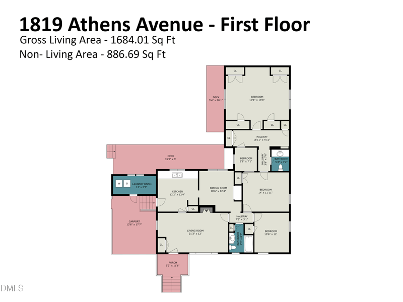 1819 Athens Ave, Durham, NC 27707