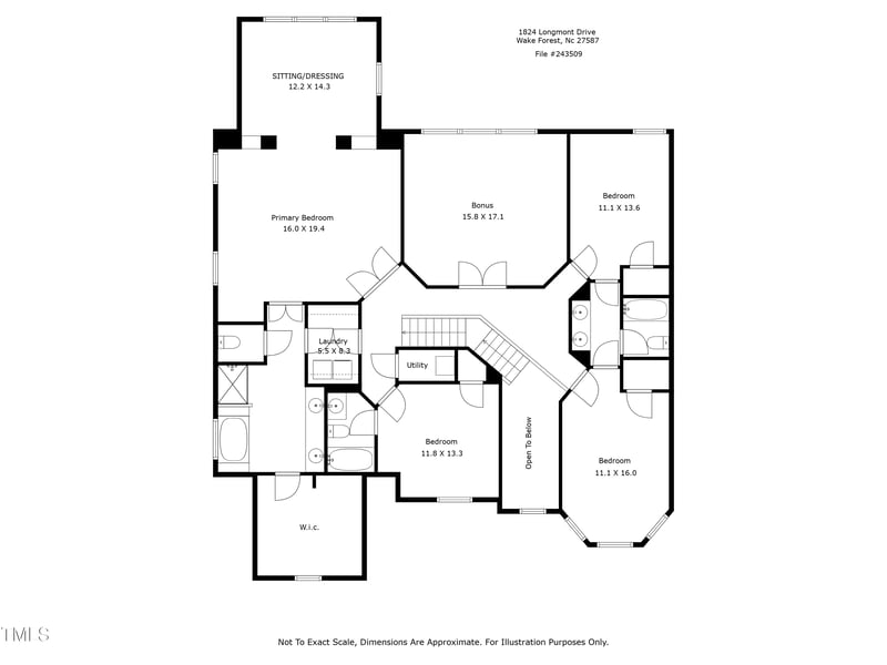 1824 Longmont Dr, Wake Forest, NC 27587