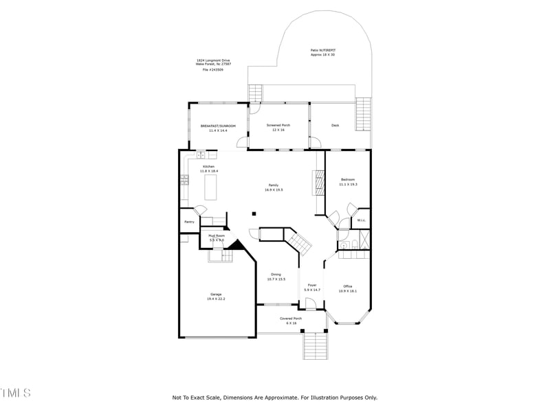 1824 Longmont Dr, Wake Forest, NC 27587