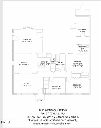 1841 Conover Dr, Fayetteville, NC 28304