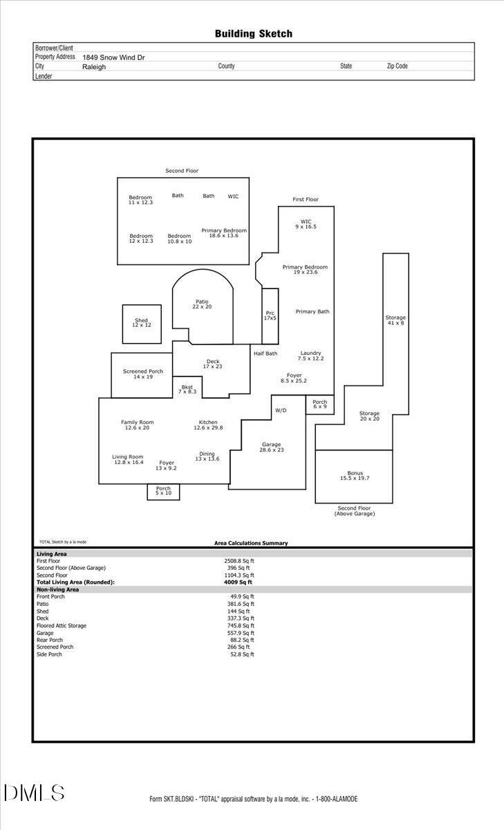 1849 Snow Wind Dr, Raleigh, NC 27615
