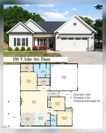 186 Ashe Ave, Dunn, NC 28334