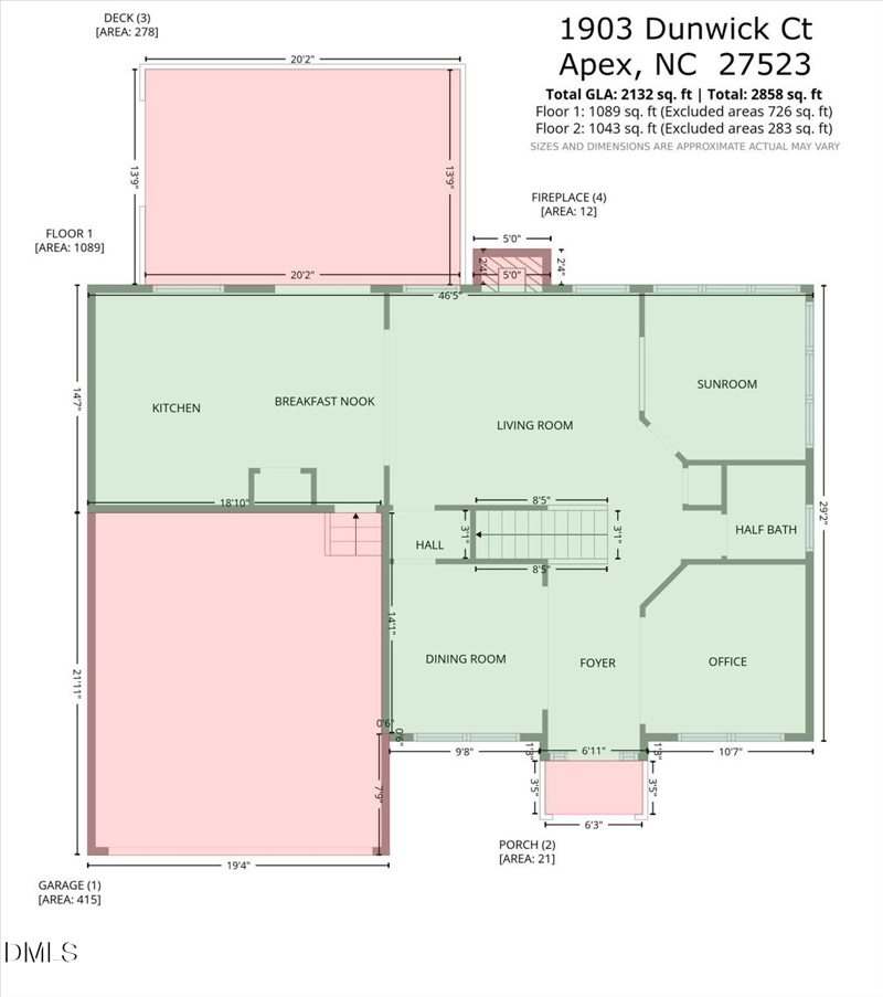 1903 Dunwick Ct, Apex, NC 27523