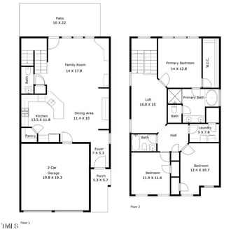 1904 Birdhouse Ln, Wake Forest, NC 27587