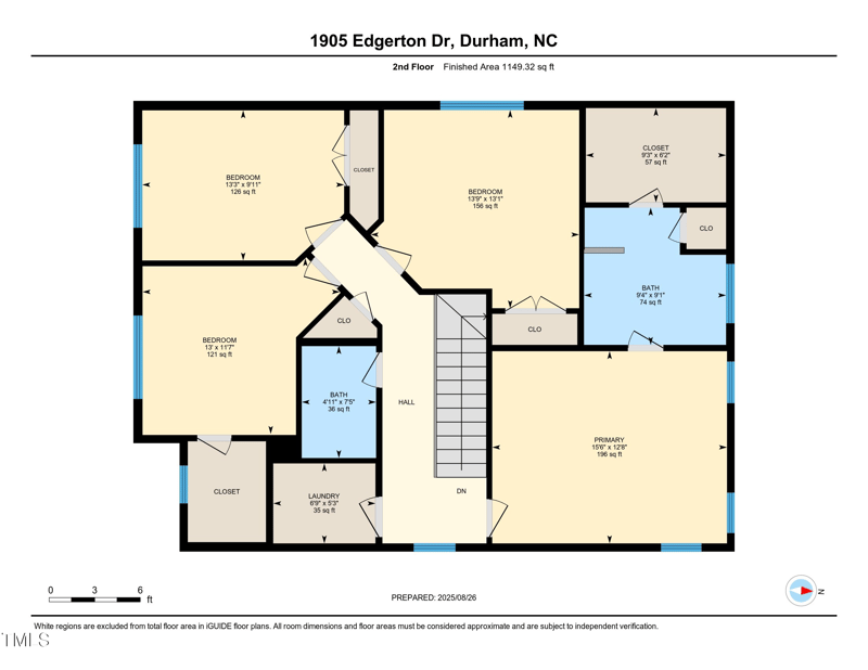 1905 Edgerton Dr, Durham, NC 27703