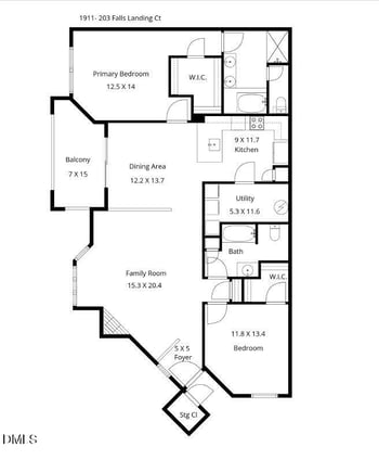 1911 Falls Landing Dr #203, Raleigh, NC 27614