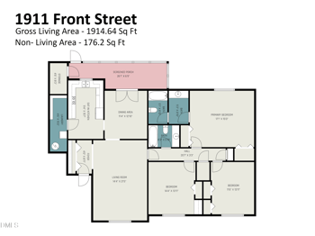 1911 Front St #3b, Durham, NC 27705