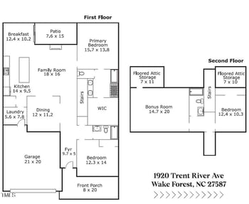 1920 Trent River Ave, Wake Forest, NC 27587