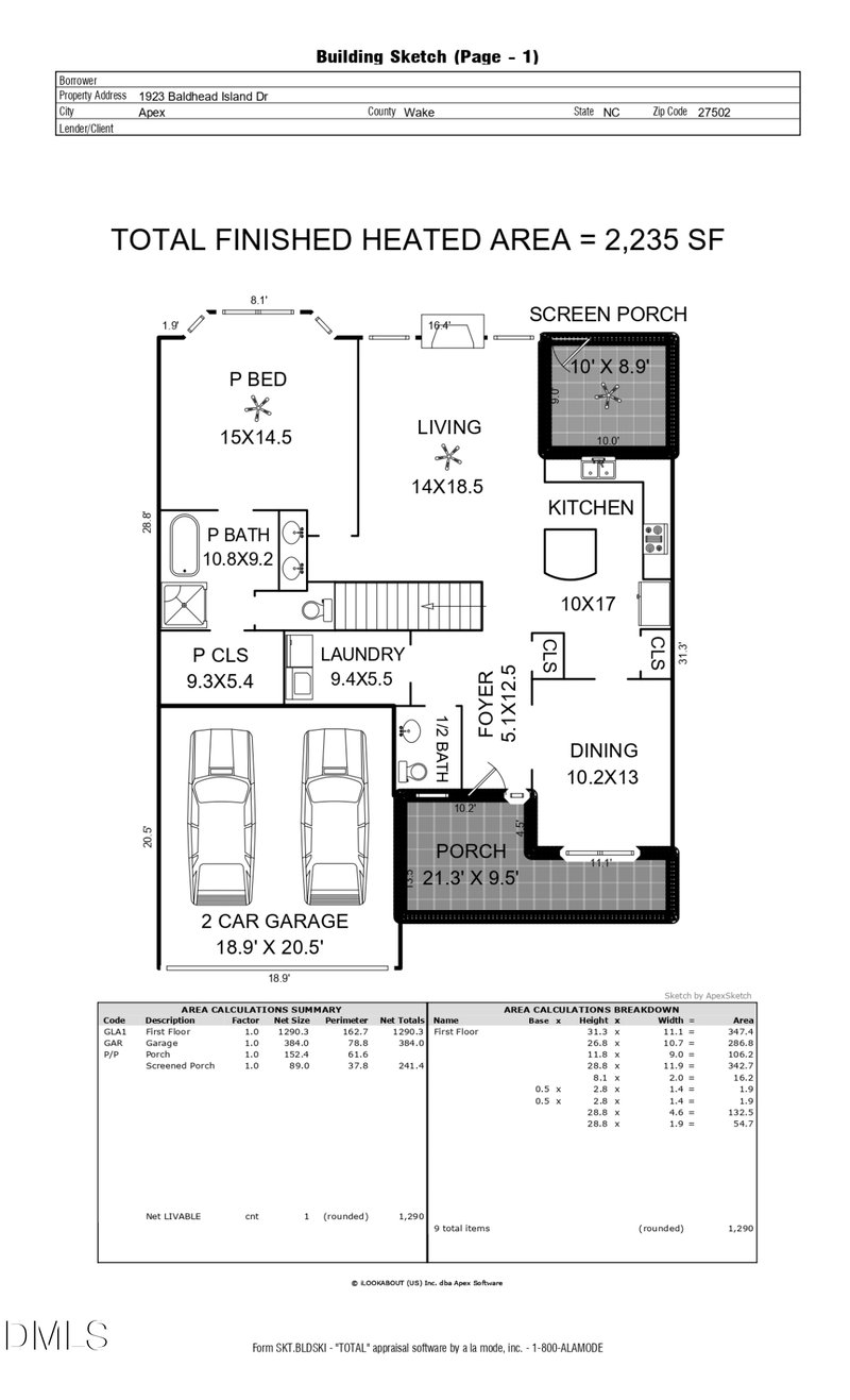 1923 Baldhead Island Dr, Apex, NC 27502
