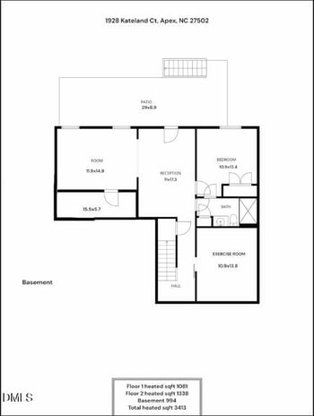 1928 Kateland Ct, Apex, NC 27502
