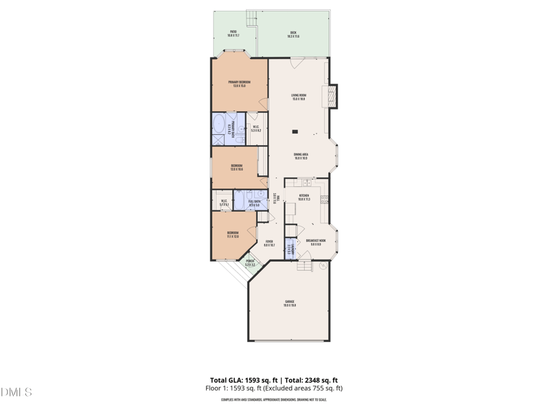 1937 Castle Pines Dr, Raleigh, NC 27604