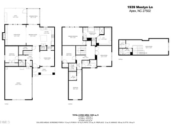 1939 Mostyn Ln, Apex, NC 27502