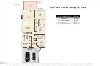 1956 Castle Pines Dr, Raleigh, NC 27604