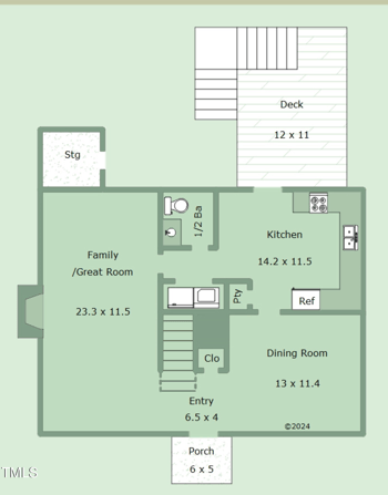 1961 Indianwood Ct, Raleigh, NC 27604