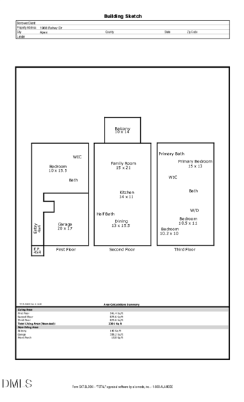 1968 Fahey Dr, Apex, NC 27502