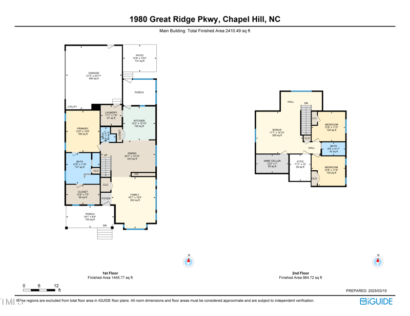 1980 Great Ridge Pw, Chapel Hill, NC 27516