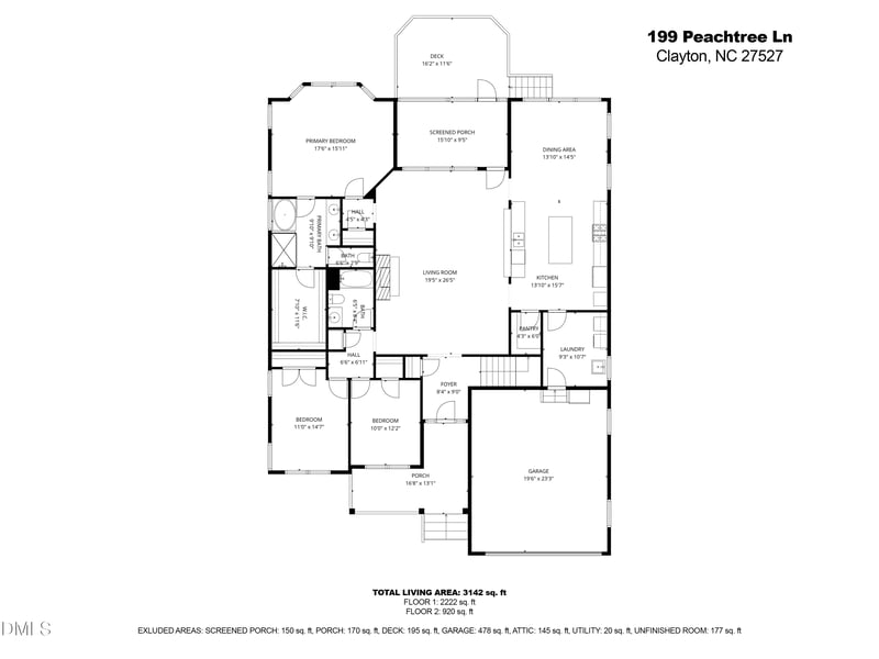 199 Peachtree Ln, Clayton, NC 27527