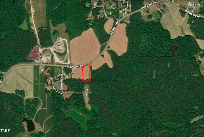 2 Acres Timberlake Rd Lot 2 Acres, Louisburg, NC 27549