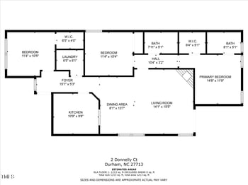 2 Donnelly Ct, Durham, NC 27713