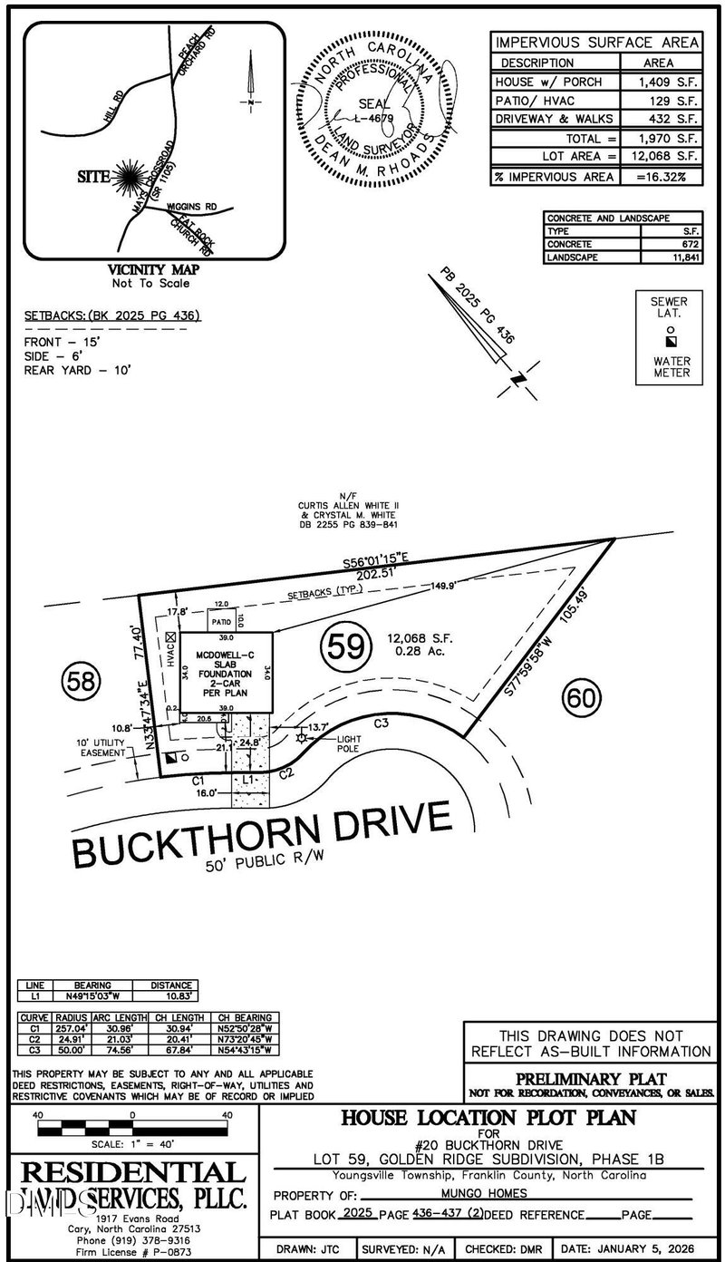 20 Buckthorn Dr, Youngsville, NC 27596