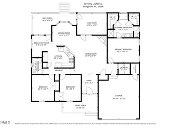 20 Falling Leaf Dr, Youngsville, NC 27596