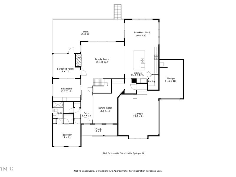 200 Baskerville Ct, Holly Springs, NC 27540