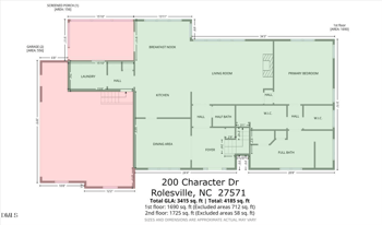 200 Character Dr, Rolesville, NC 27571