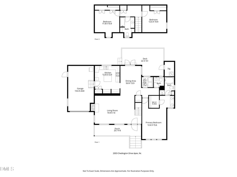 2003 Chedington Dr, Apex, NC 27502