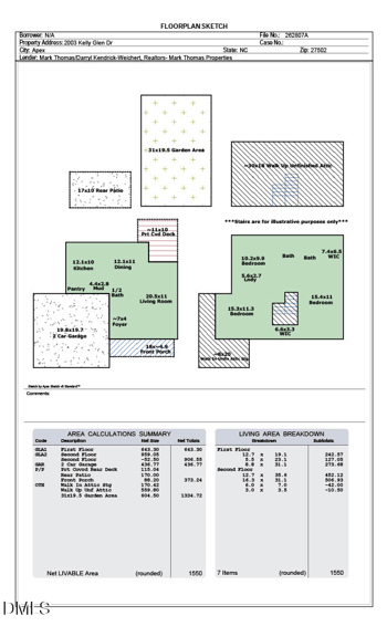 2003 Kelly Glen Dr, Apex, NC 27502