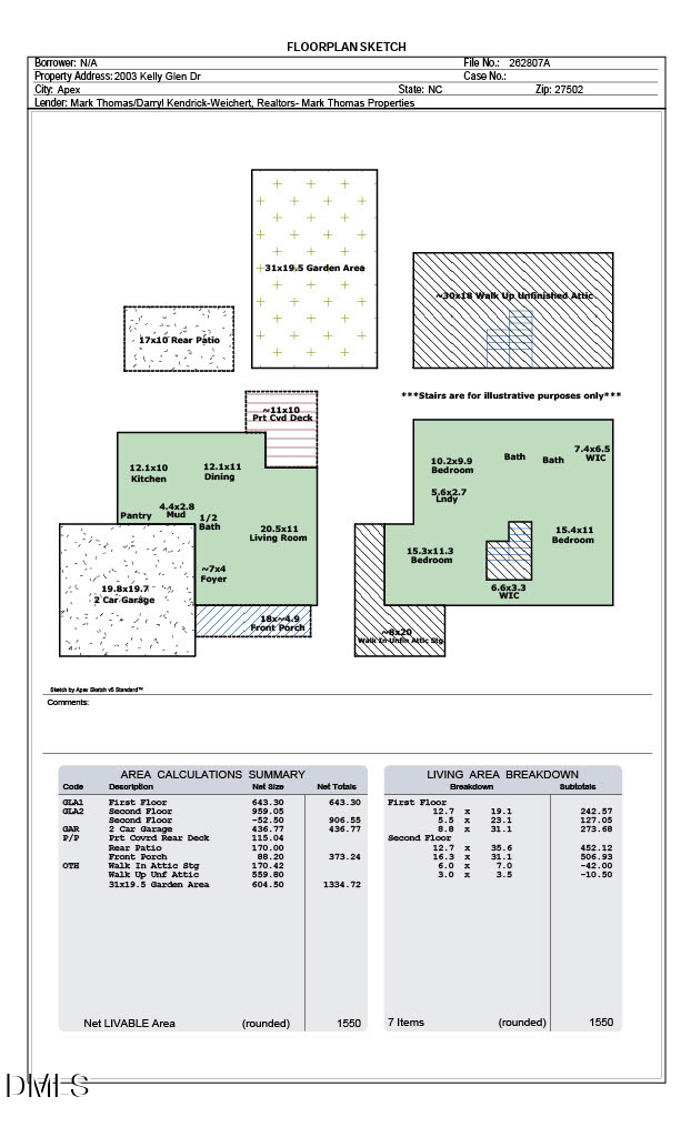2003 Kelly Glen Dr, Apex, NC 27502
