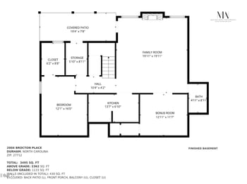 2004 Brocton Pl, Durham, NC 27712