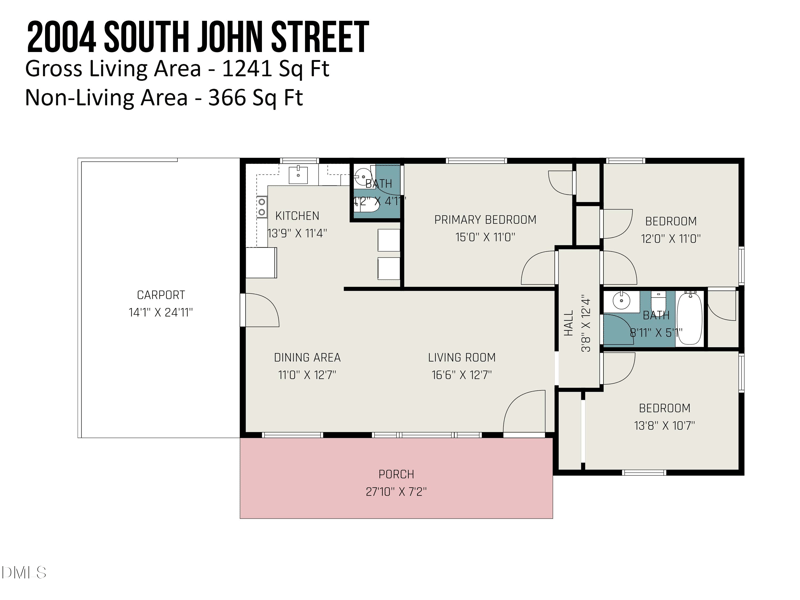 2004 John St, Goldsboro, NC 27530