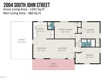 2004 John St, Goldsboro, NC 27530