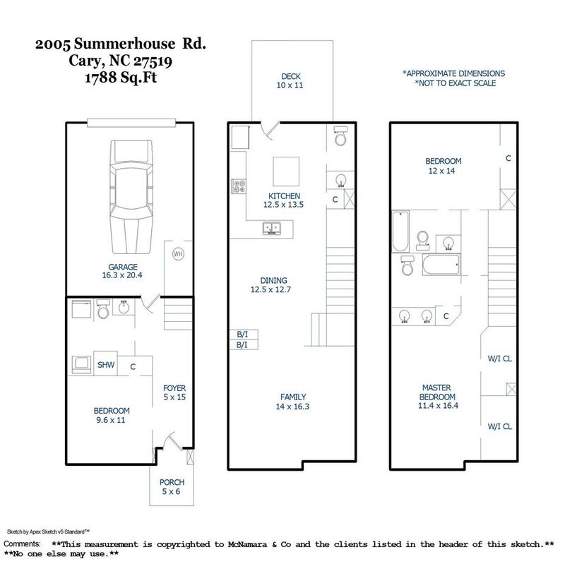 2005 Summerhouse Rd, Cary, NC 27519