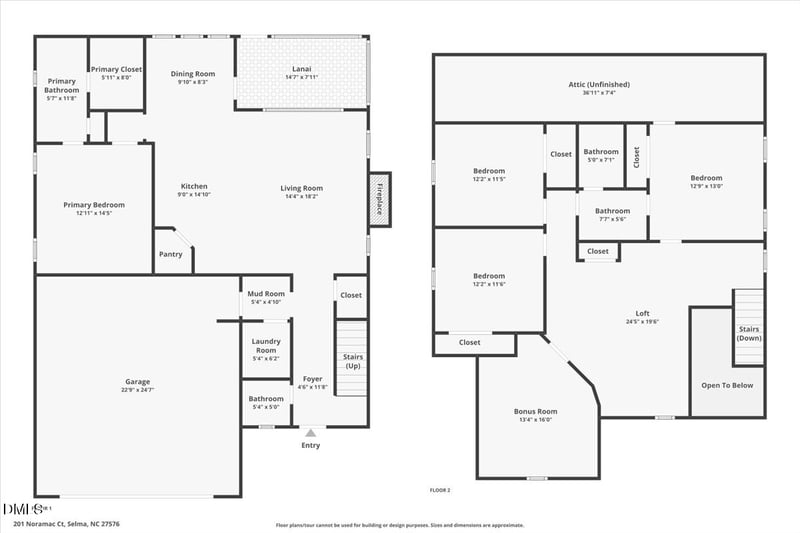 201 Noramac Ct, Selma, NC 27576