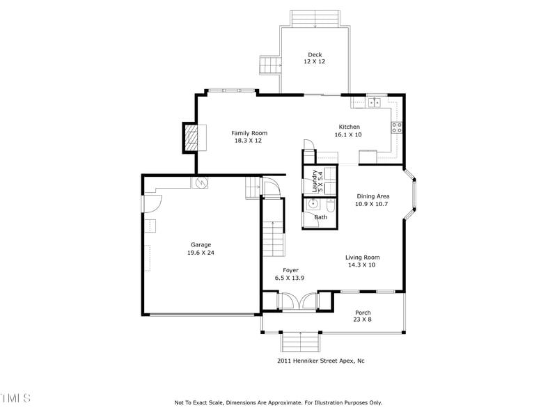 2011 Henniker St, Apex, NC 27523