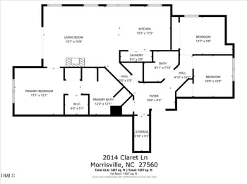 2014 Claret Ln #2014, Morrisville, NC 27560