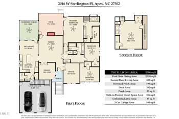 2016 Sterlington Pl, Apex, NC 27502