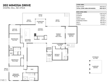 202 Mimosa Dr, Chapel Hill, NC 27514