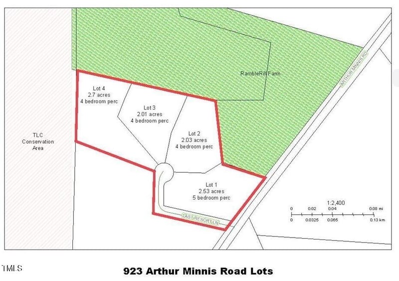 923 Arthur Minnis Road Lot 3, Hillsborough NC 27278