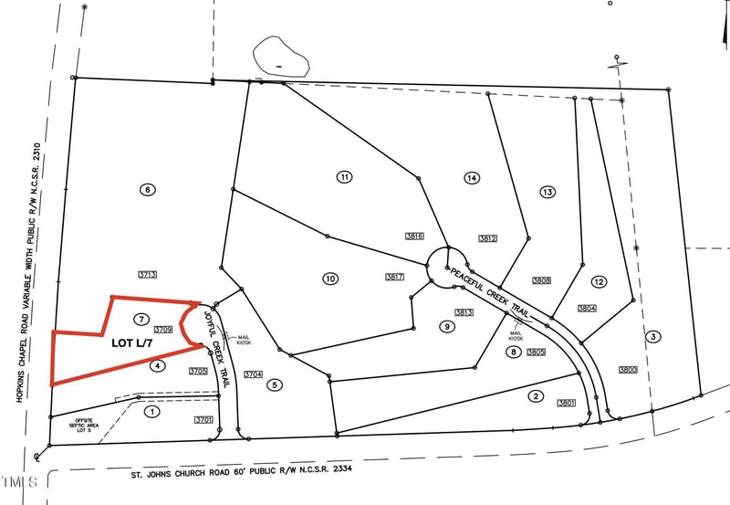 Lot 7 Joyful Creek Trail, Zebulon NC 27597