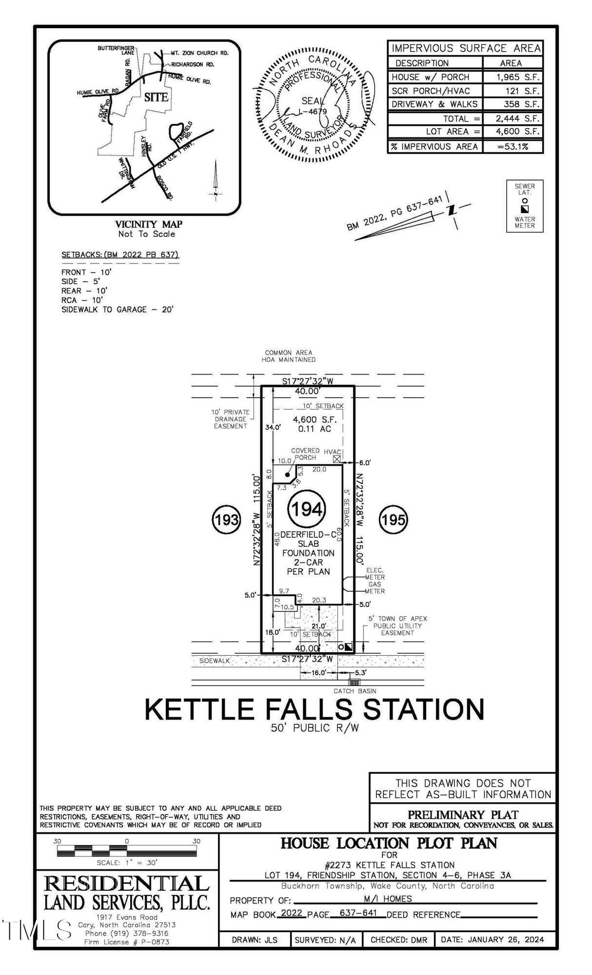 2273 Kettle Falls Station Station # 194, Apex NC 27502