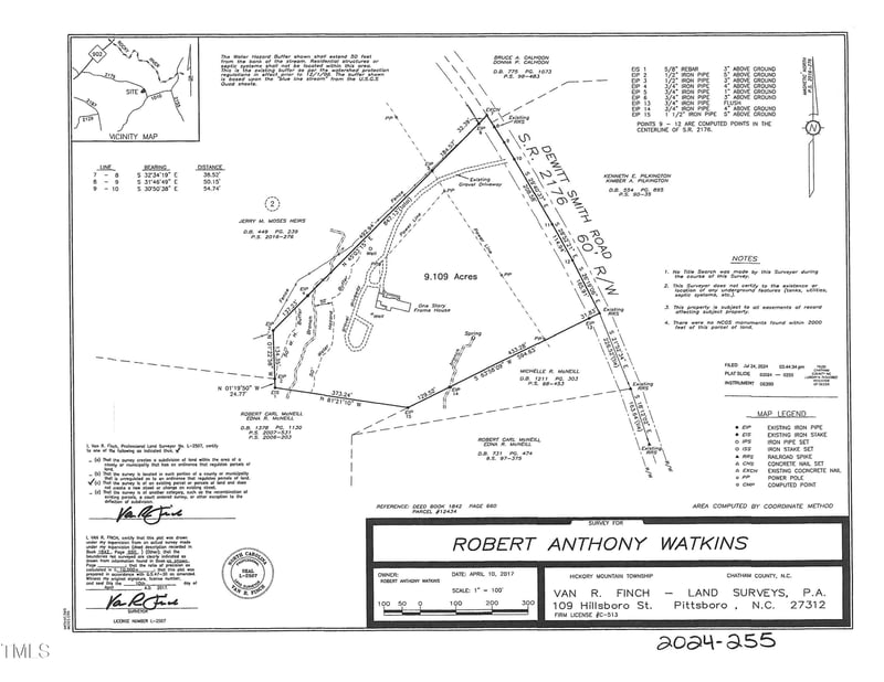 389 Dewitt Smith Road, Pittsboro NC 27312